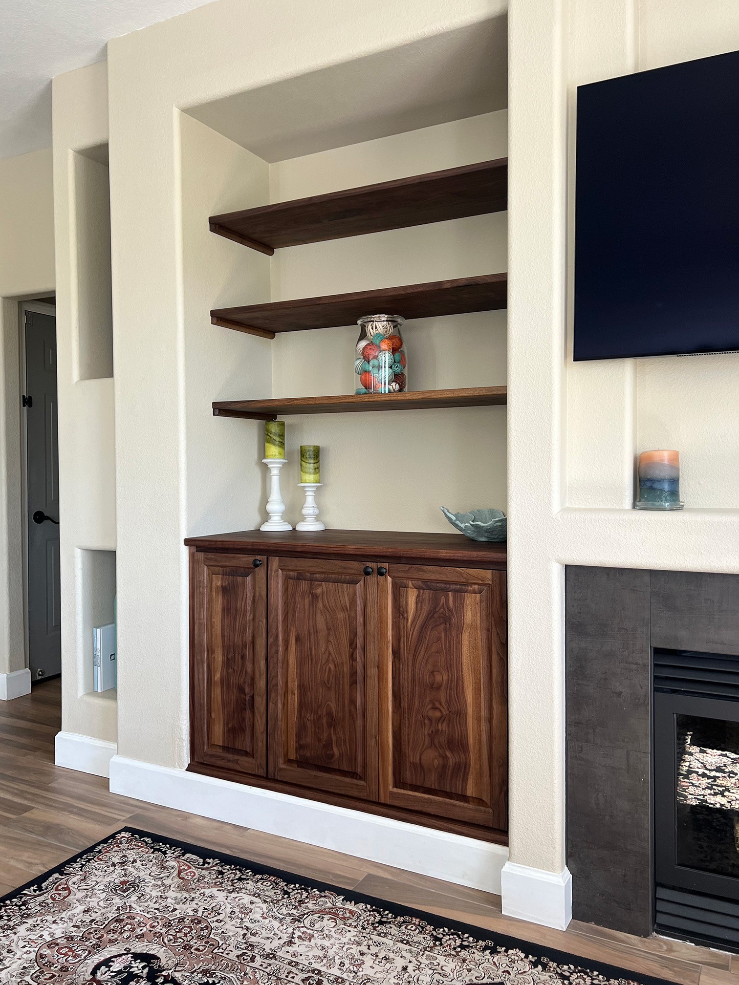 pool in green garden